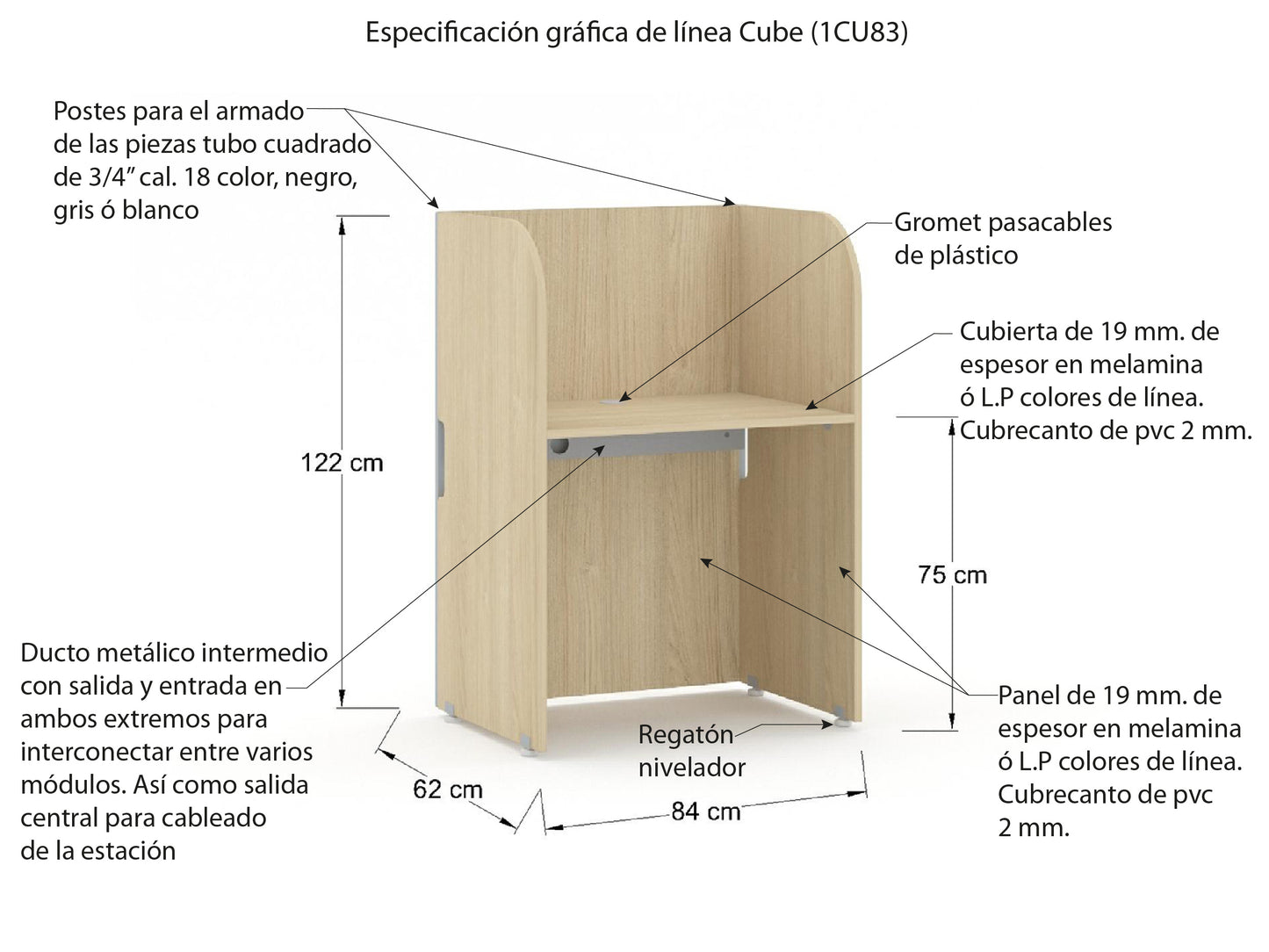 Escritorio Privádo 4CU329