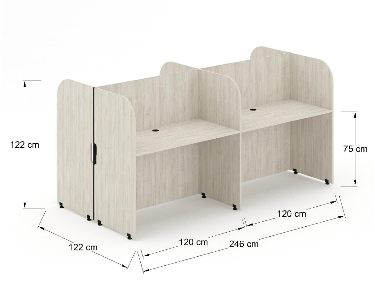 Modulo doble para 4 personas 4LCU245