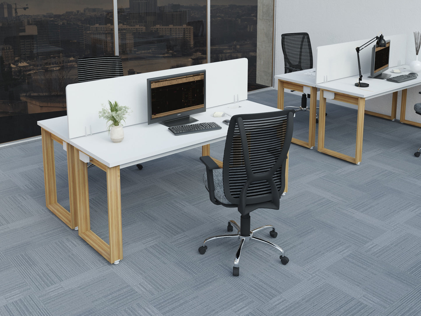 Modulo en Espejo 2 lugares de 180cm 2TPY18
