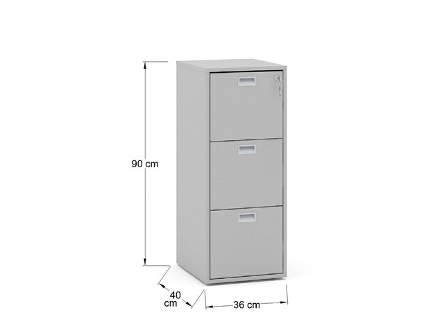 Archivero Vertical metálico AHOM3GR
