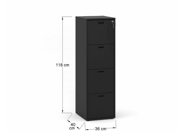 Archivero Vertical metálico AHOM4NE
