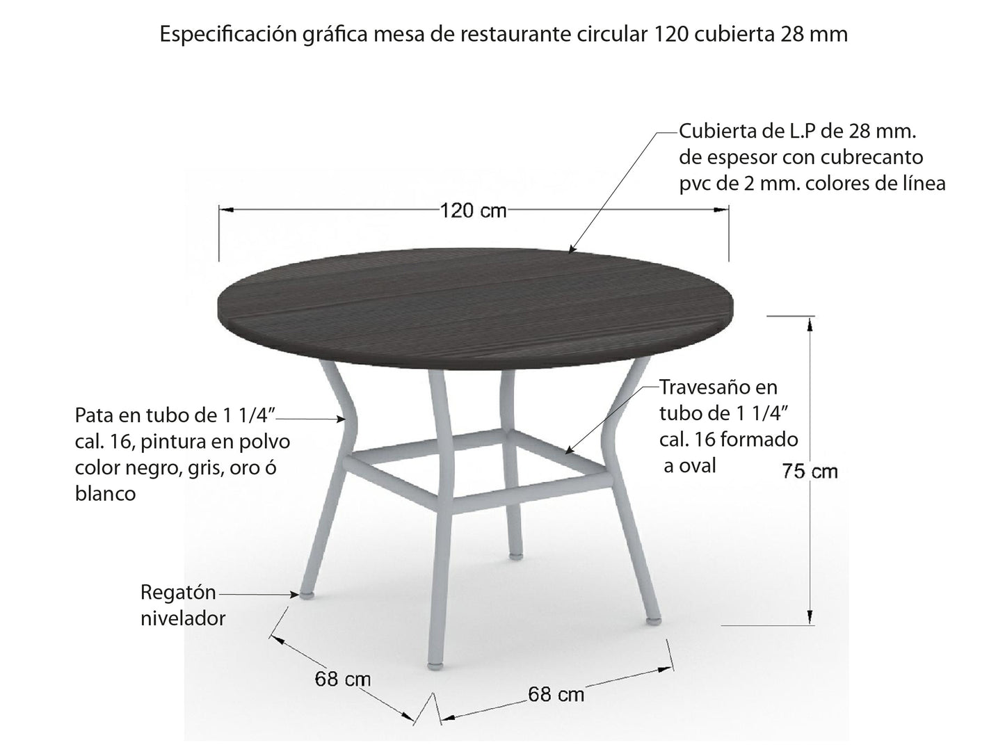 Mesa de Restaurante M15-04