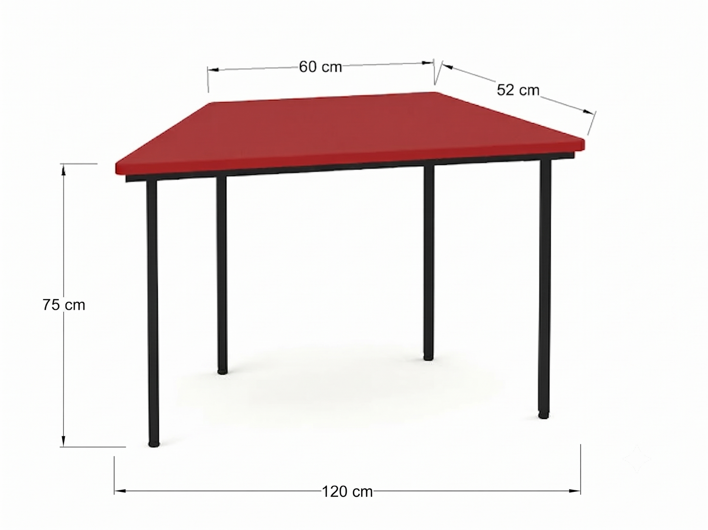 MESA ESCOLAR PTR60120PL