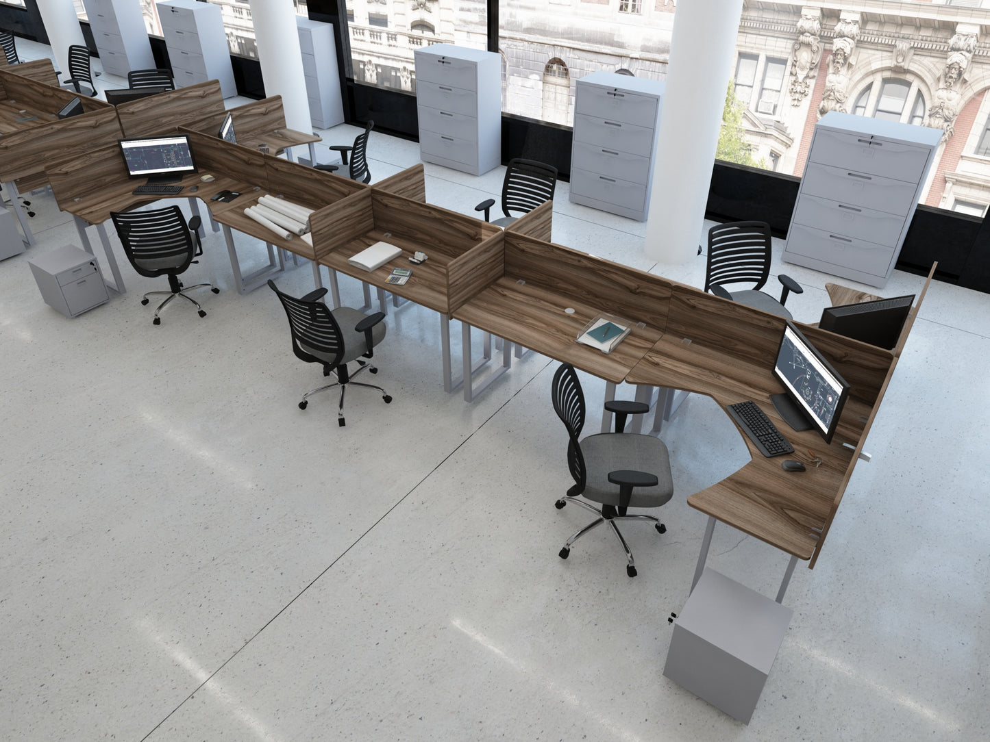 Escritorio Individual EWH15WH