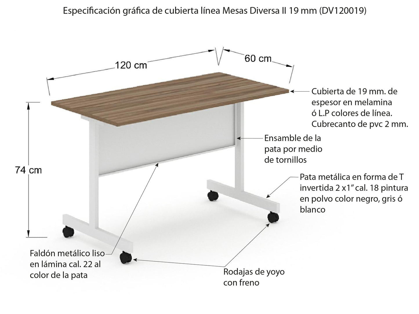 Mesas configurables DV120019