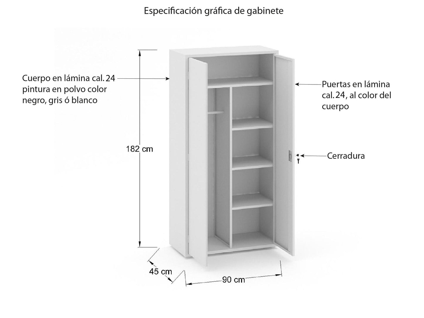 Gabinete B180G