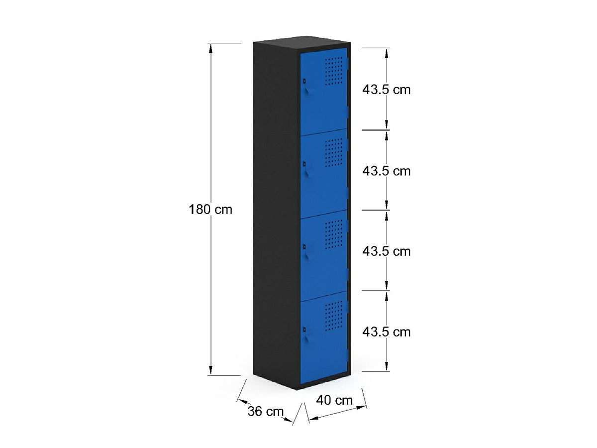 Locker en Metálico LCK4PP-C