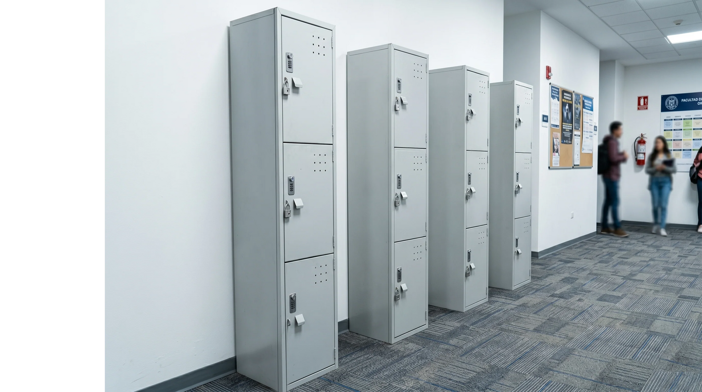 Locker Metálico 3 Puerta LCK3PR  (Línea Pro)
