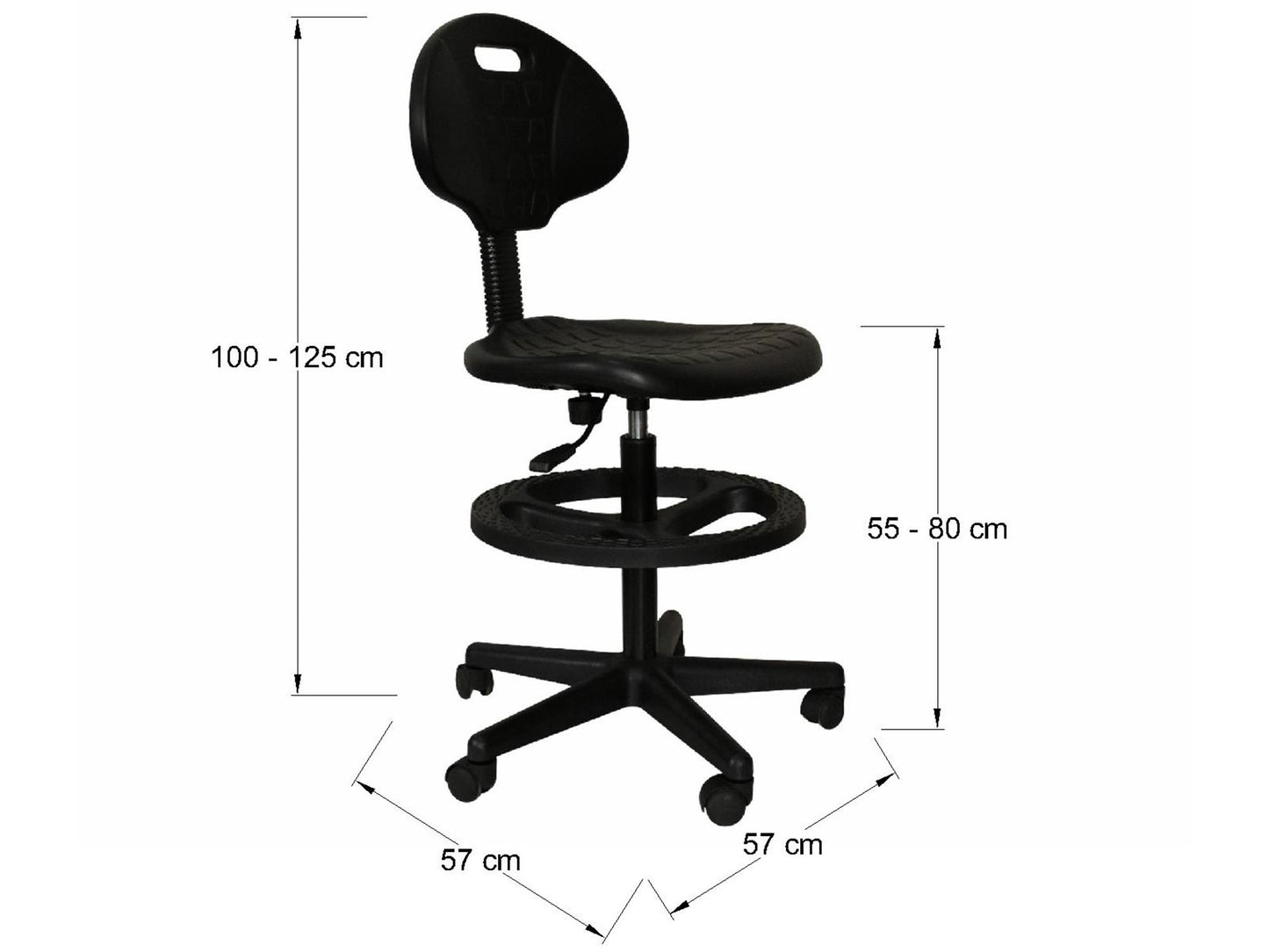 Silla Cajera para Laboratorio SC-TUL