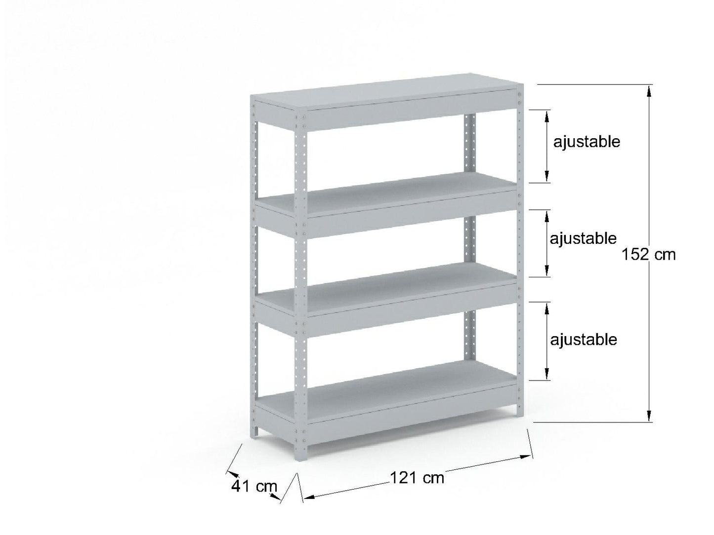 Estante Metálico AMDF5221