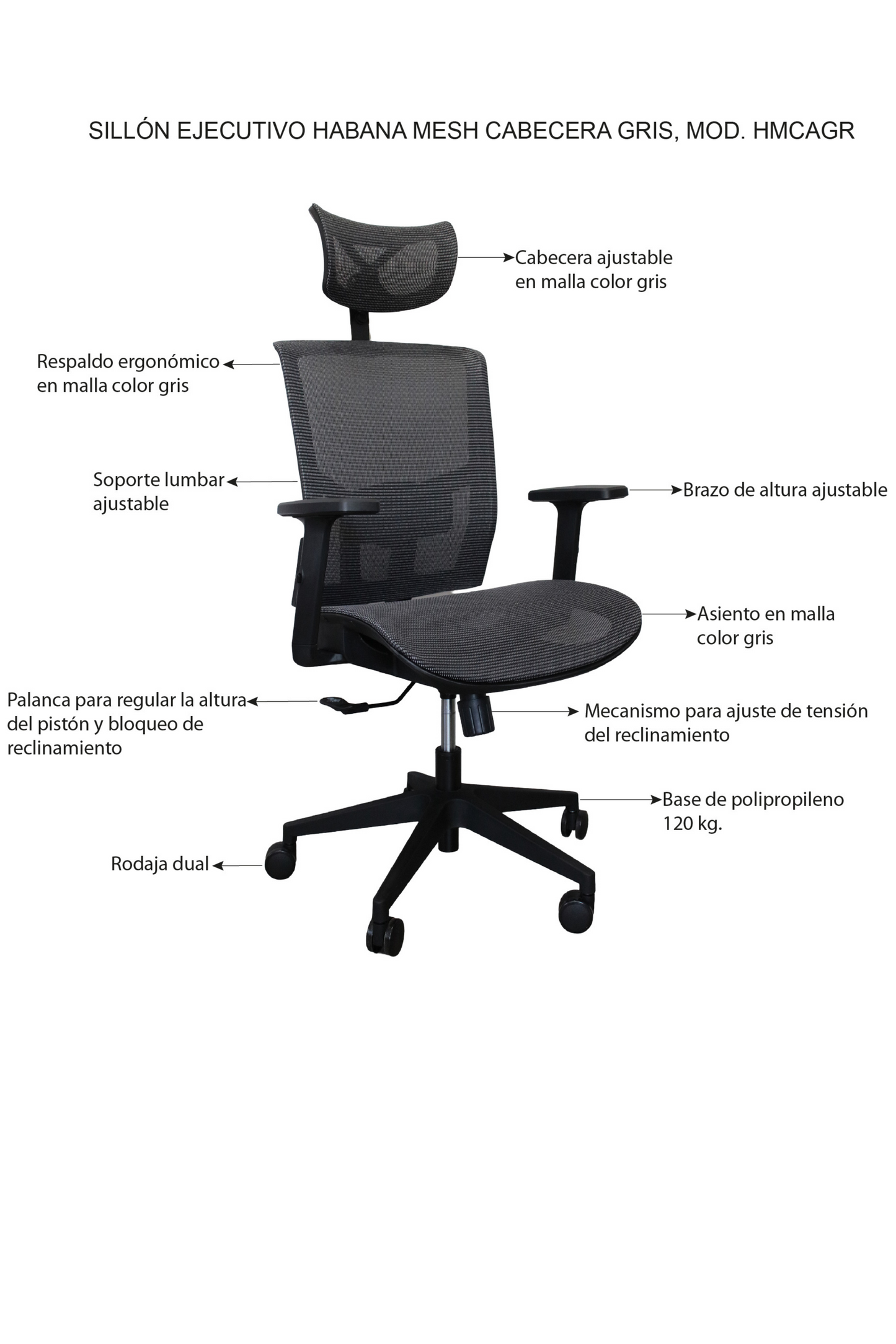 Silla Directiva HMCAGR