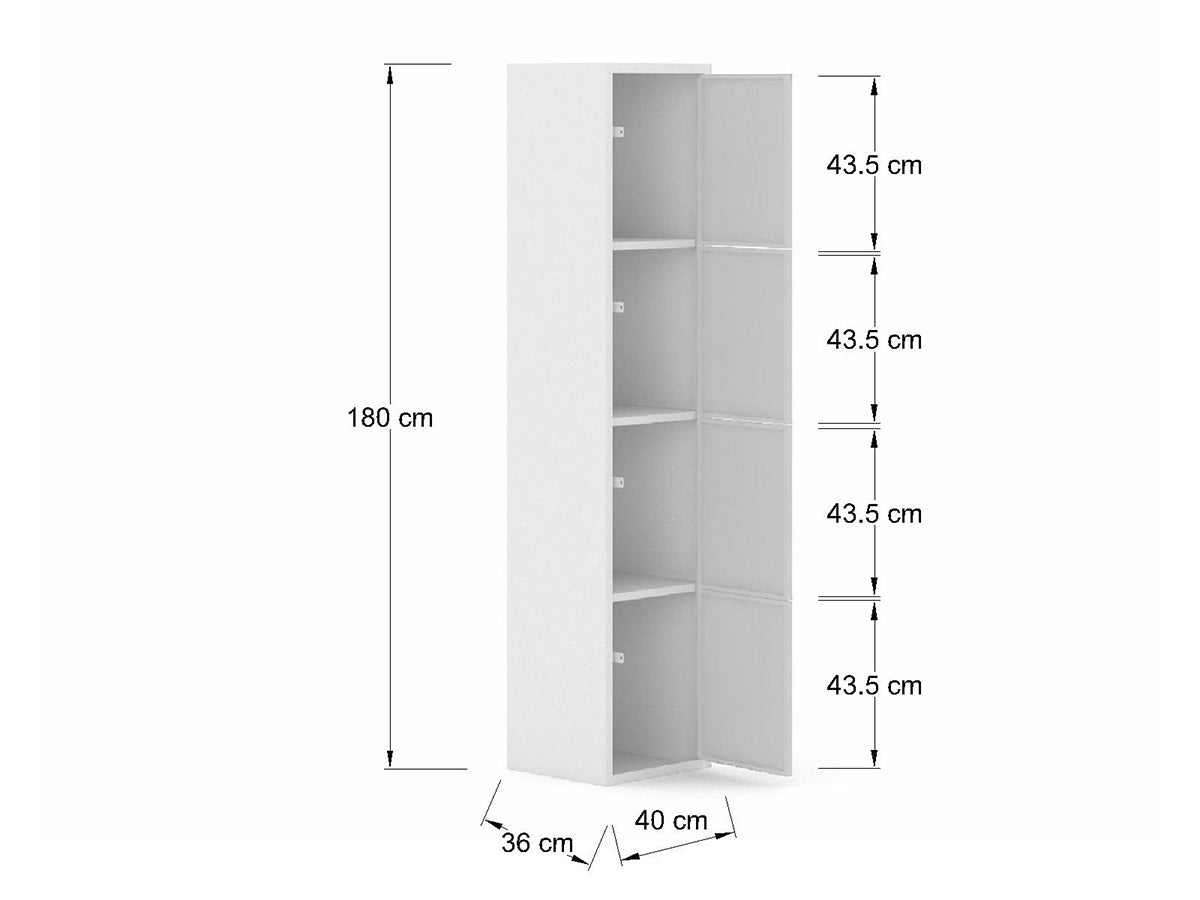 Locker en Metálico LCK4PP