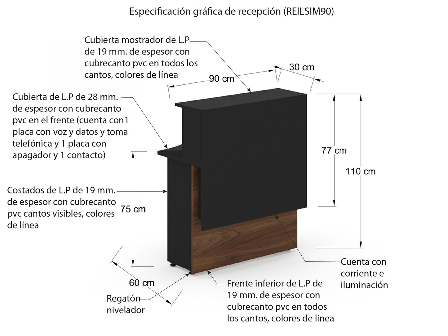 Recepción Recta REILSIM90