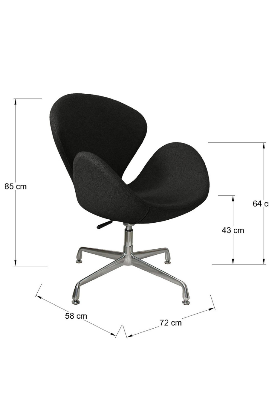Silla de oficina SWAN-NE
