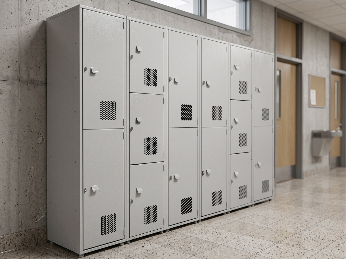 Locker Metálico con Rejilla LCK4PRR