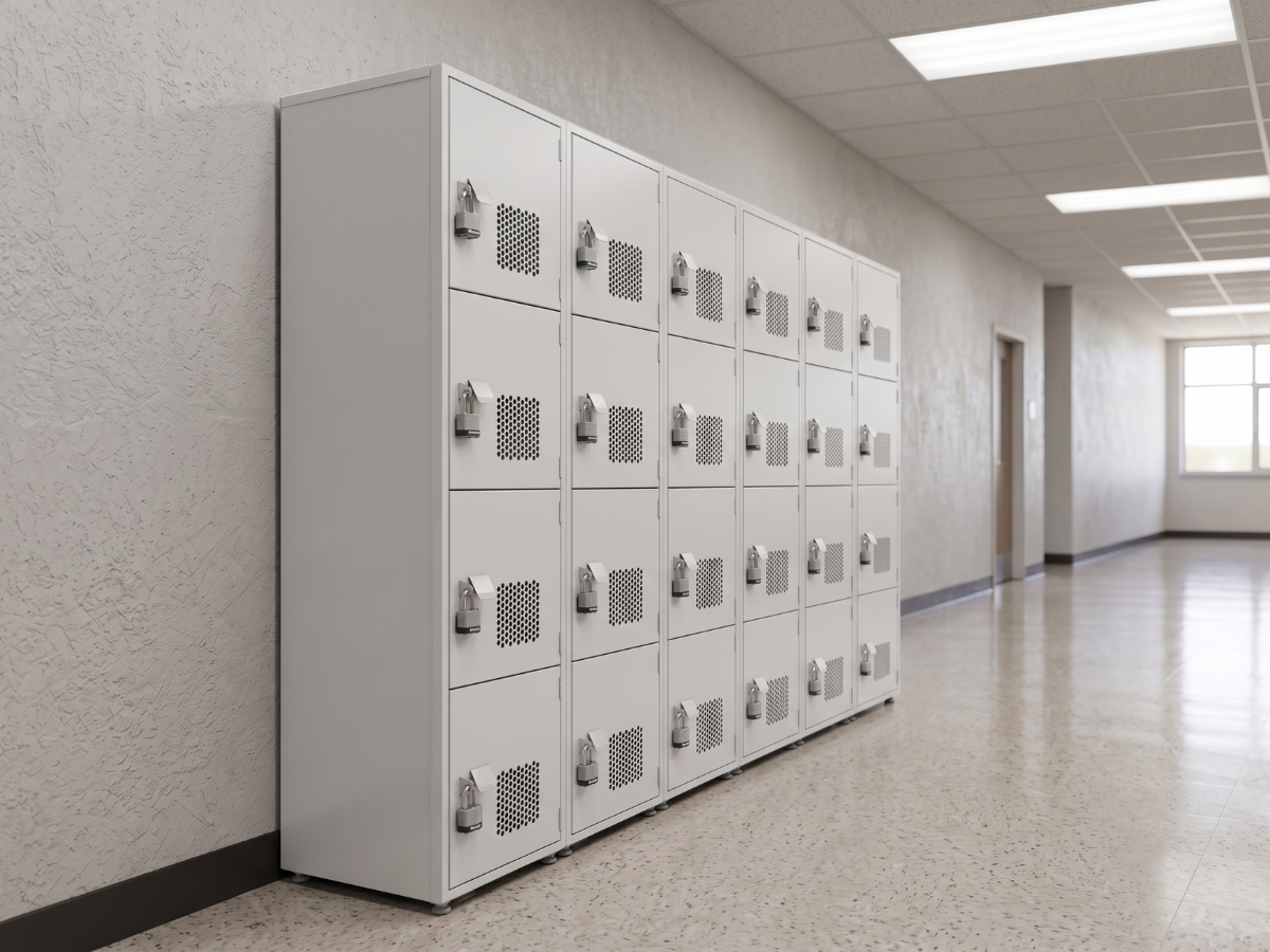 Locker Metálico con Rejilla LCK4PRR