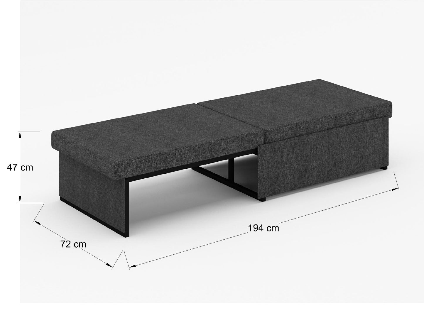 Taburete Sofa-Cama Nordik SFNOR