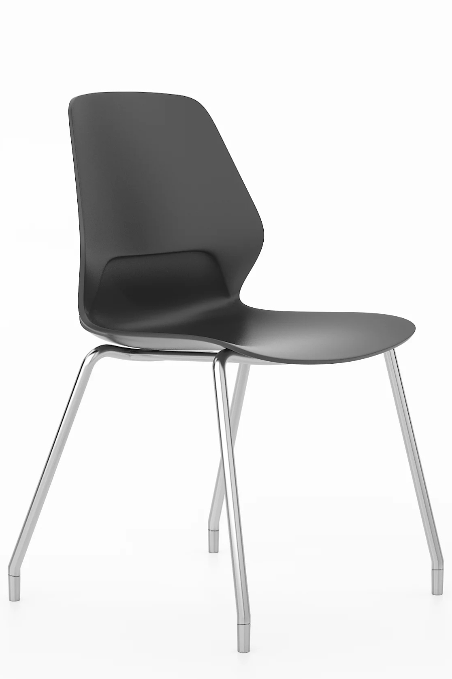 Silla de visita S4KOL-BL
