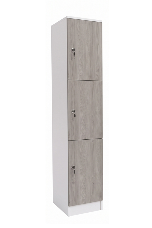 Locker 3 puertas en MDF LCK3HB‐B