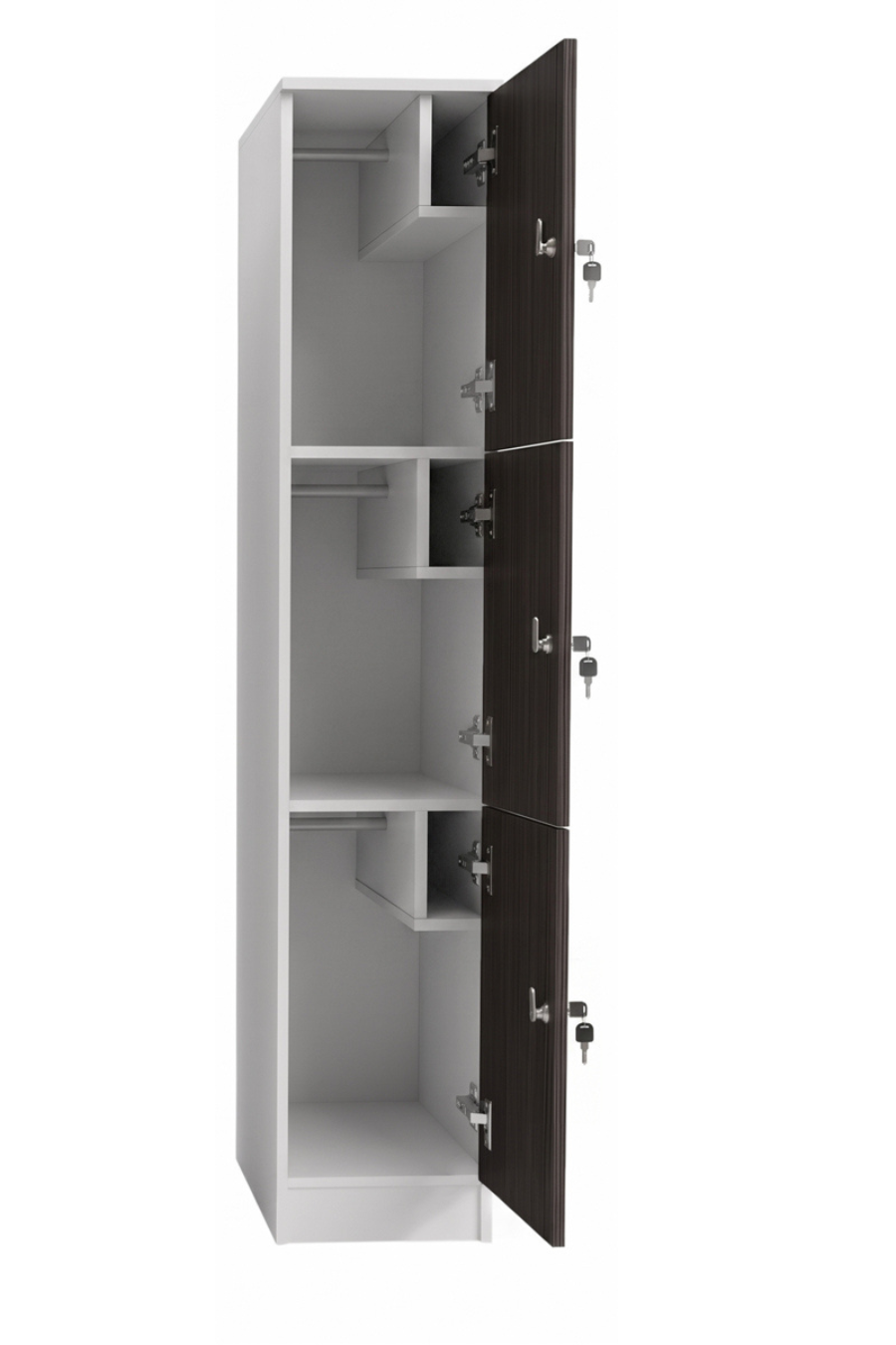 Locker 3 puertas en MDF LCK3HB‐B