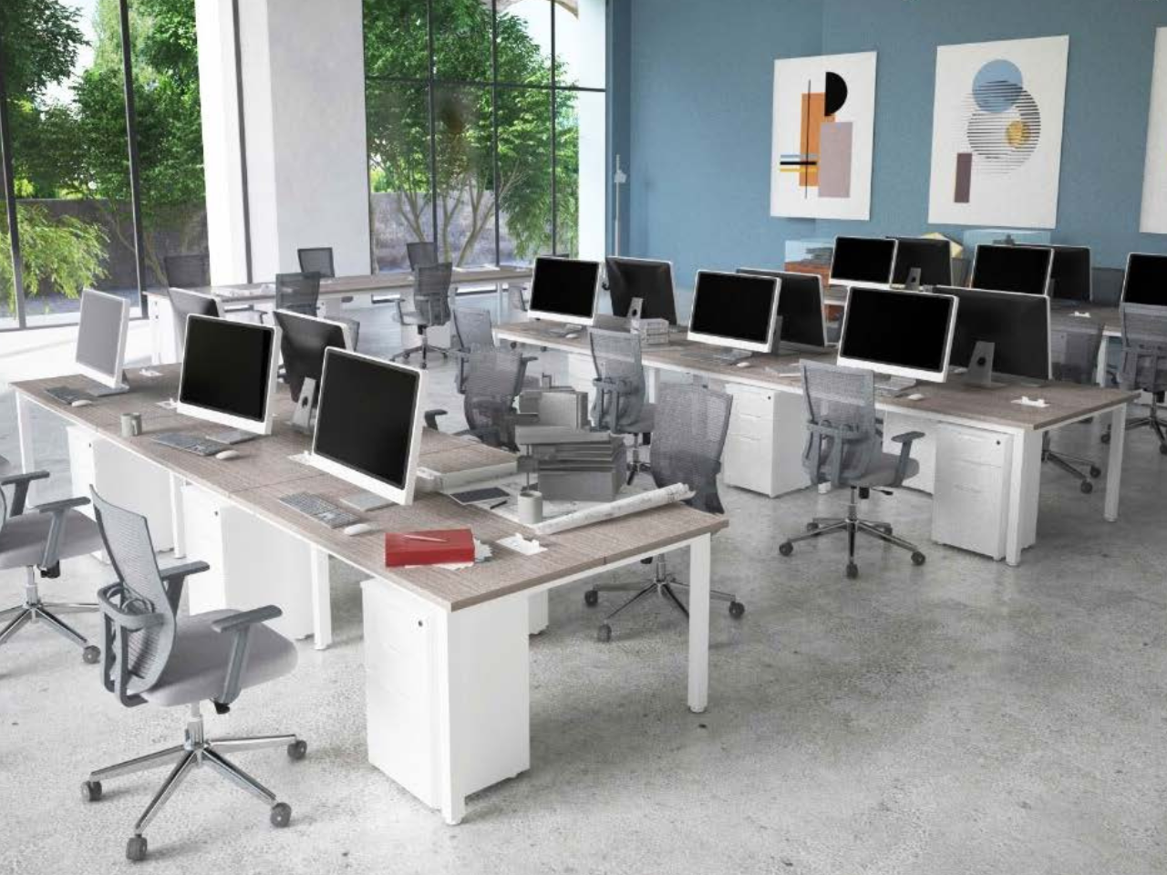 MODULO DOBLE (4 PERSONAS) DE 240 X 120 X 75 HC4-12