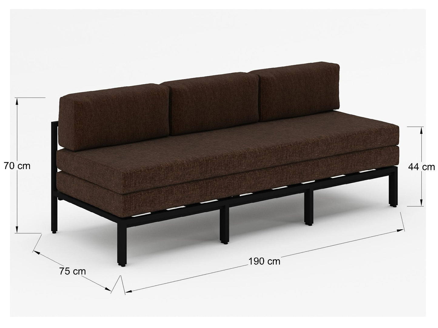 Sofá cama matrimonial Kanan SFCMKAN