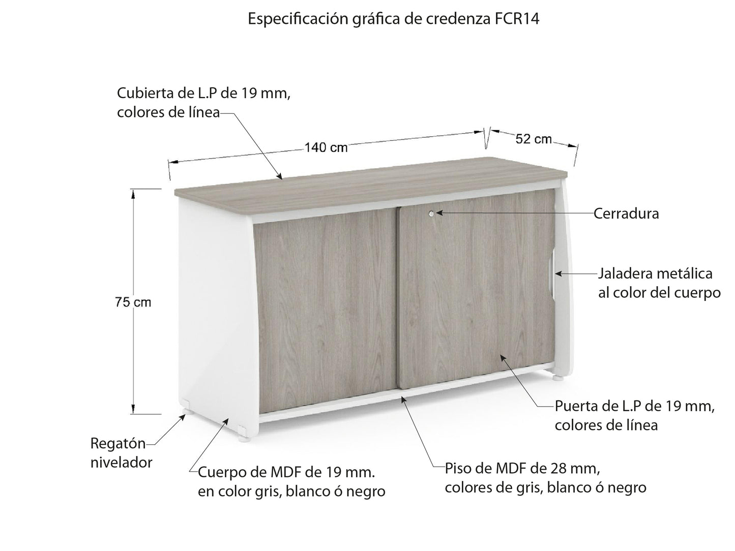 Credenza FCR14