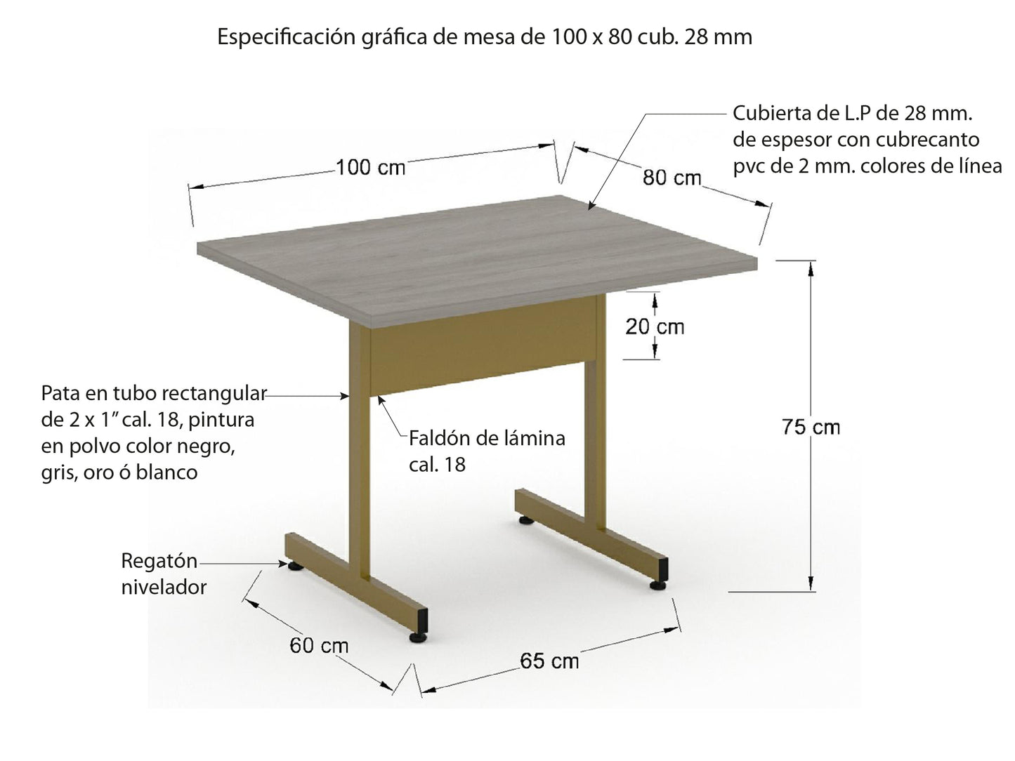 Mesa de Restaurante M15-10