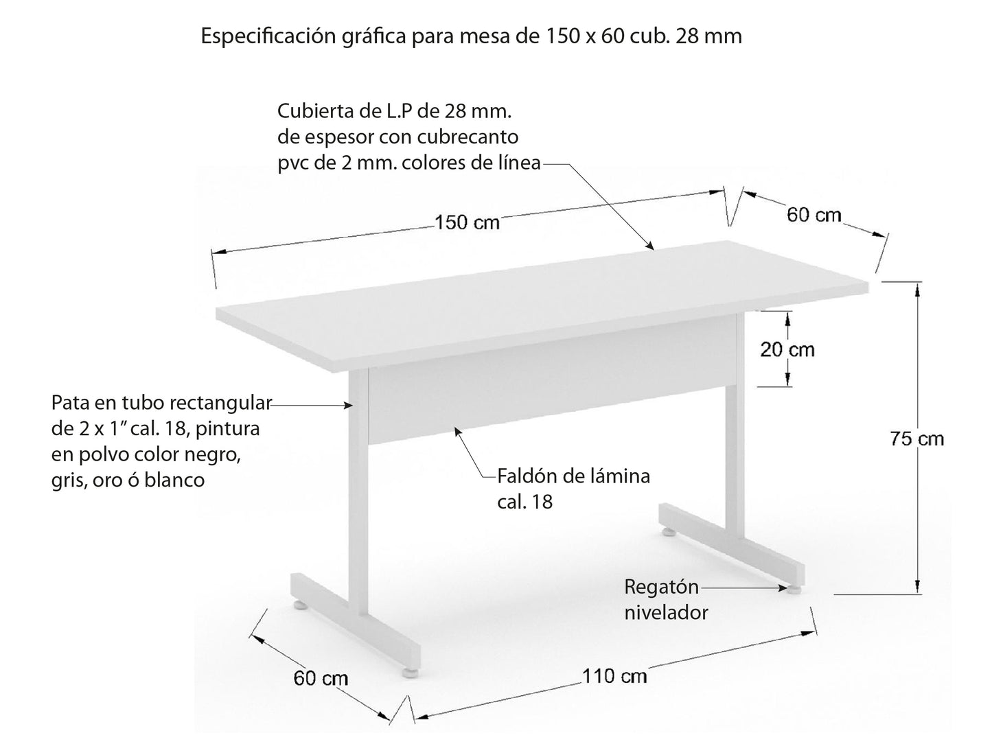 Mesa de Restaurante M15-14