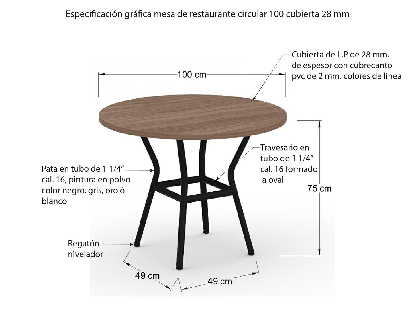 Mesa de Restaurante M15-05