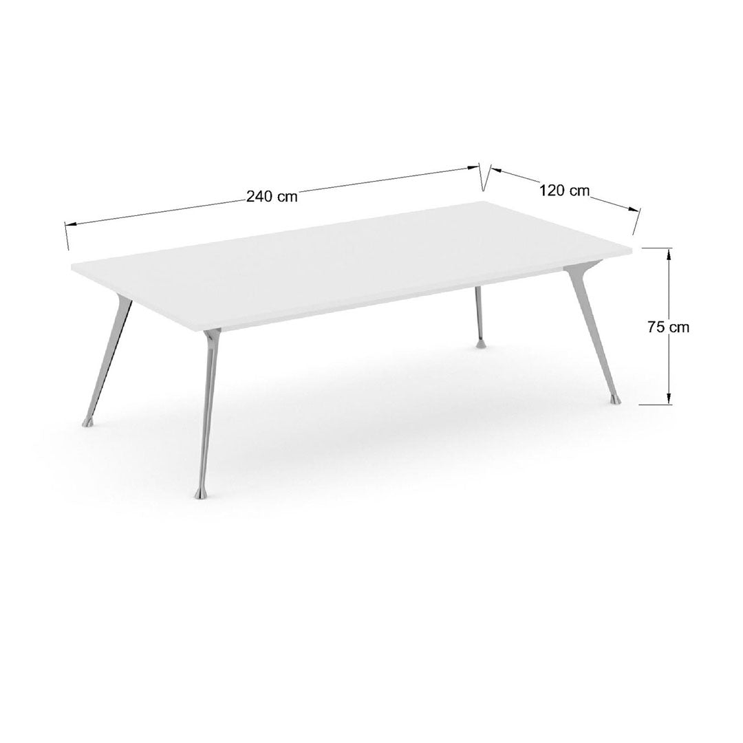 MESA DE JUNTAS RECTANGULAR SOMR24